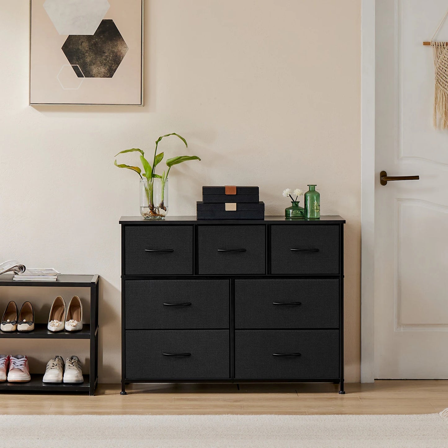 Desser For Bedroom With 7 Drawers Organized Storage