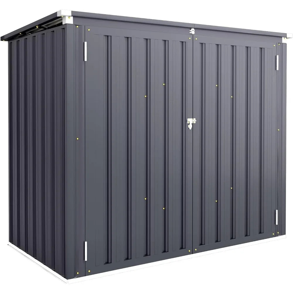 46 Cu.Ft Outdoor Trash Can Storage Bike Storage Shed