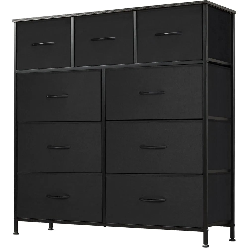 Dresser for Bedroom with 9 Drawers Closet Organizer.