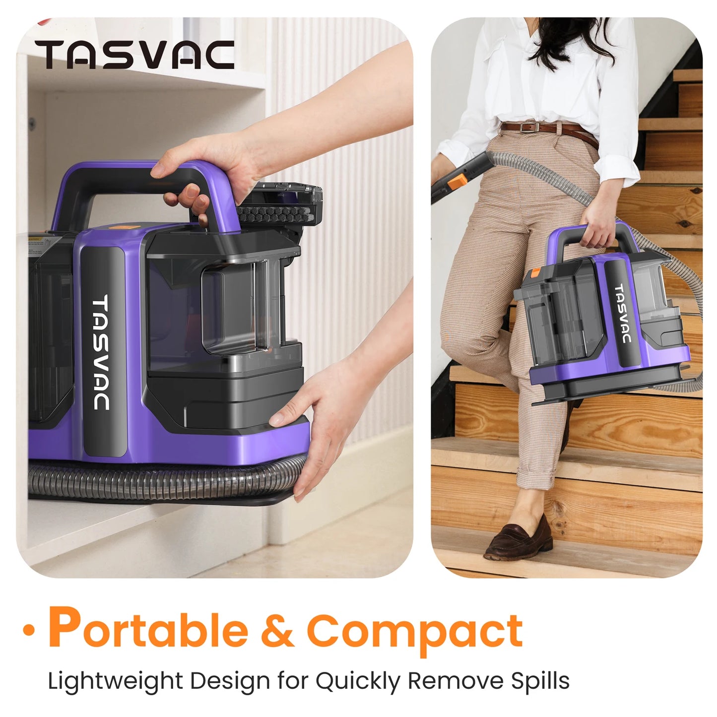 TASVAC C7 Portable Carpet & Upholstery Cleaning machine