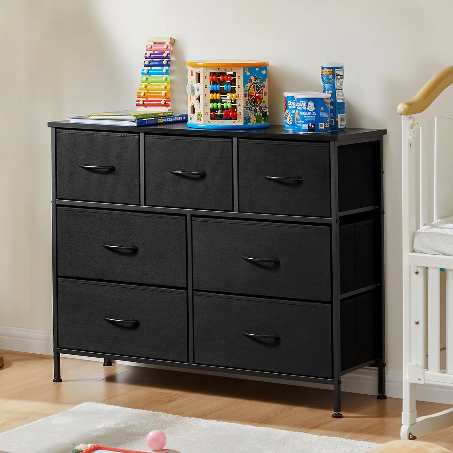 Desser For Bedroom With 7 Drawers Organized Storage
