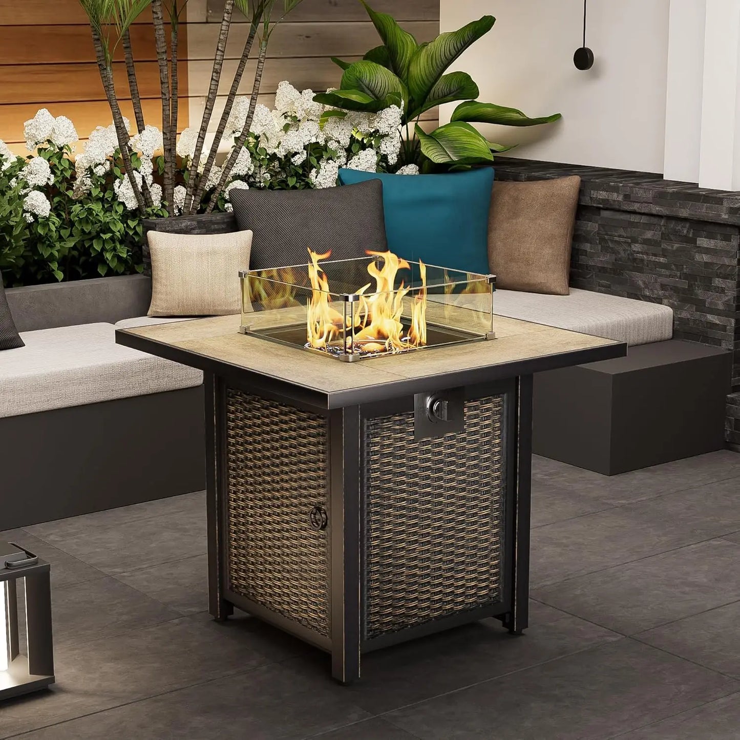 Outdoor Propane Gas Fire pit