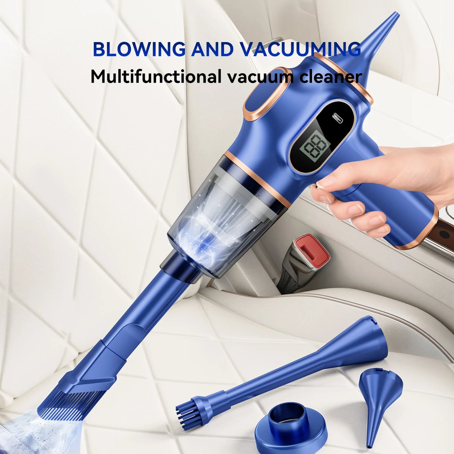 BELIBUY Wireless Car Vacuum Cleaner