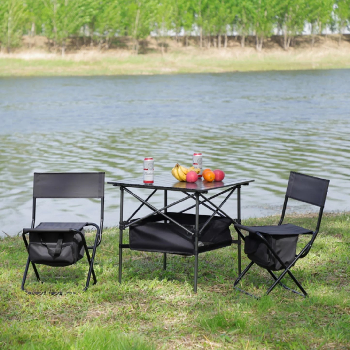indoor Outdoor Folding Table and Chairs Set.