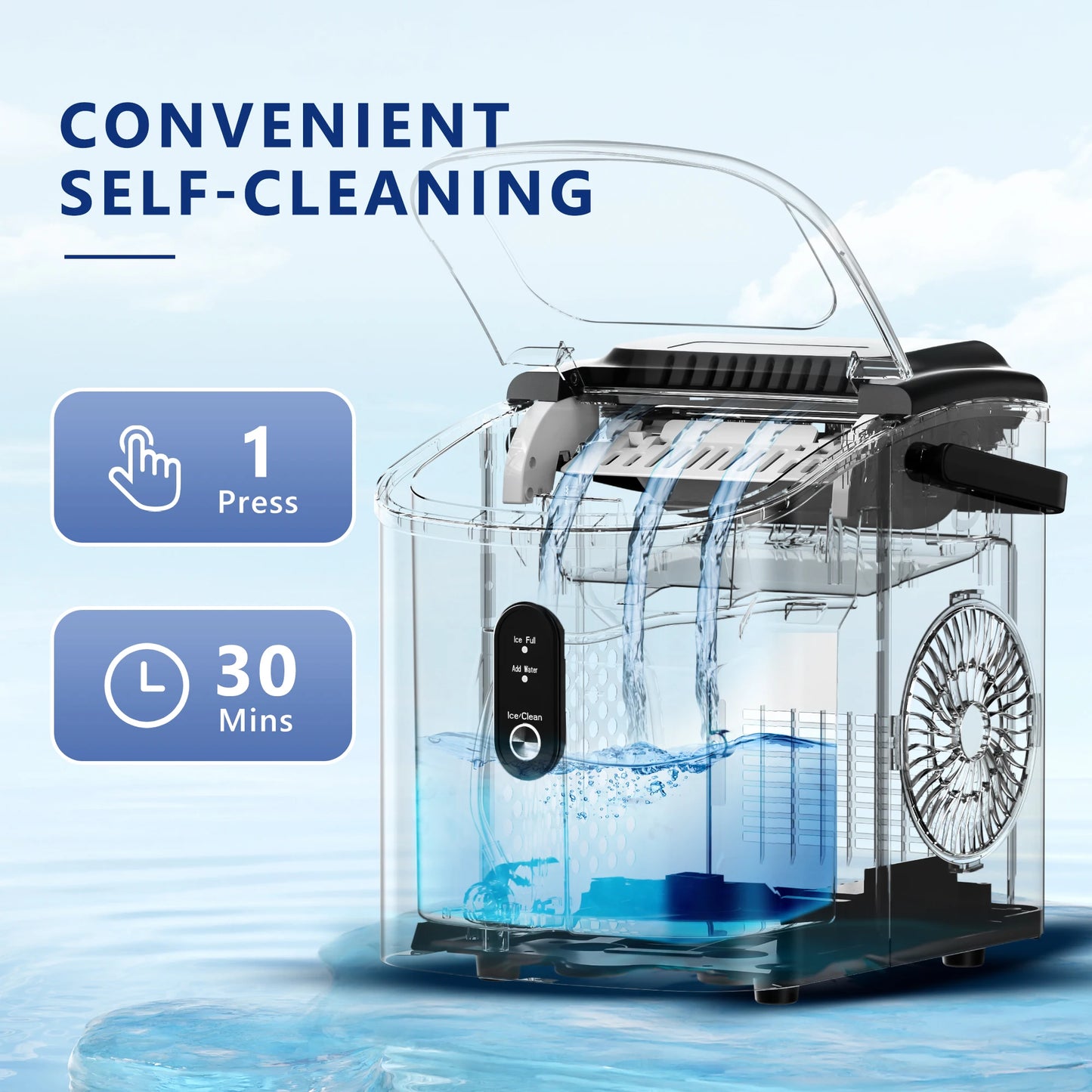 ICYGLEE Portable Ice Maker Machine