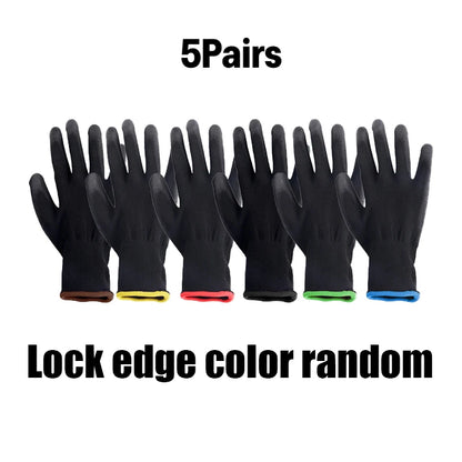 Black PU Coated Work
