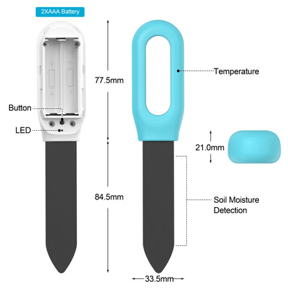 Tuya Smart Zigbee Soil Tester Temperature and Humidity