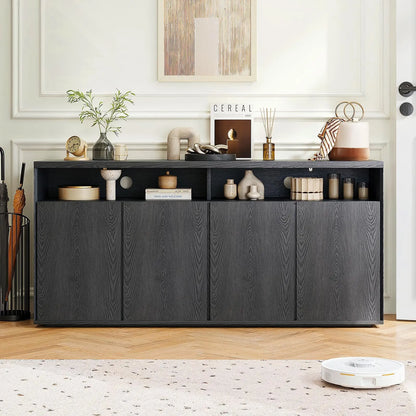 Buffets Cabinet 63" L 4 door storage