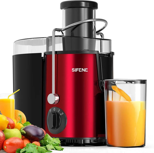 SiFENE 3"Centrifugal Juicer Extractor for Fruits & Vegetables