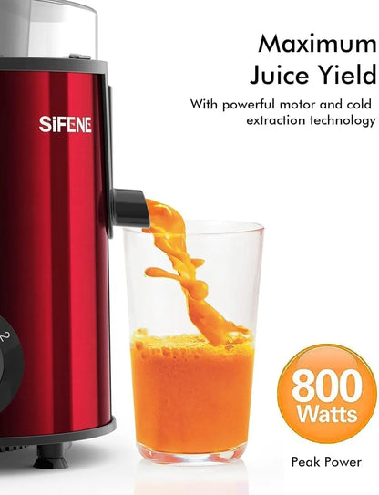 SiFENE 3"Centrifugal Juicer Extractor for Fruits & Vegetables