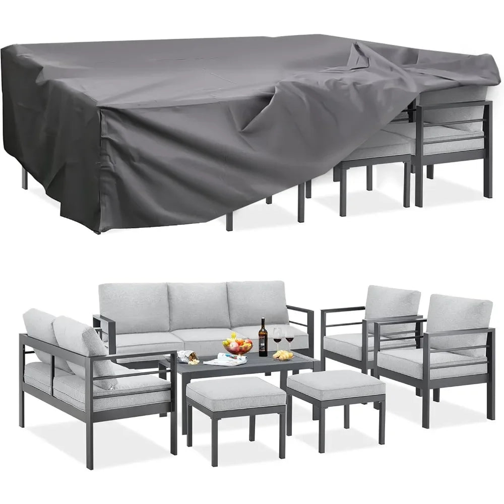 seven pieces Modern Outdoor Patio Furniture
