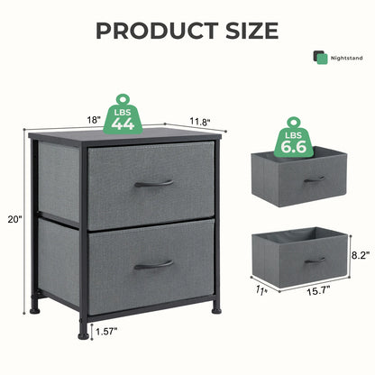 Two drawer cabinet For Living Room