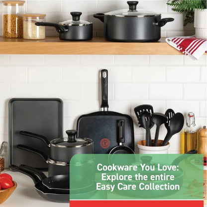 Easy Care, 20 Piece Non-Stick Pots and Pans