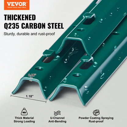 T- Type Heavy Duty Metal Fence Posts