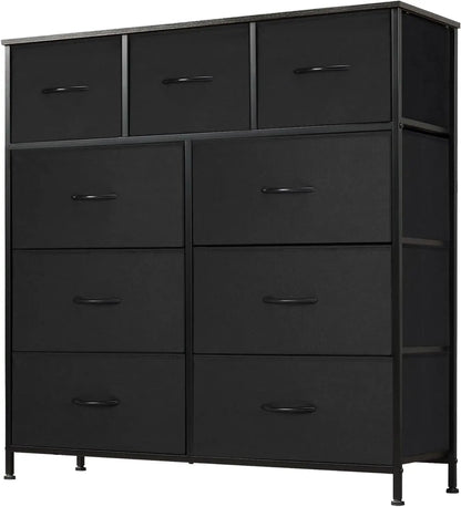 Dresser for Bedroom with 9 Drawers Closet Organizer.