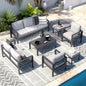 seven pieces Modern Outdoor Patio Furniture