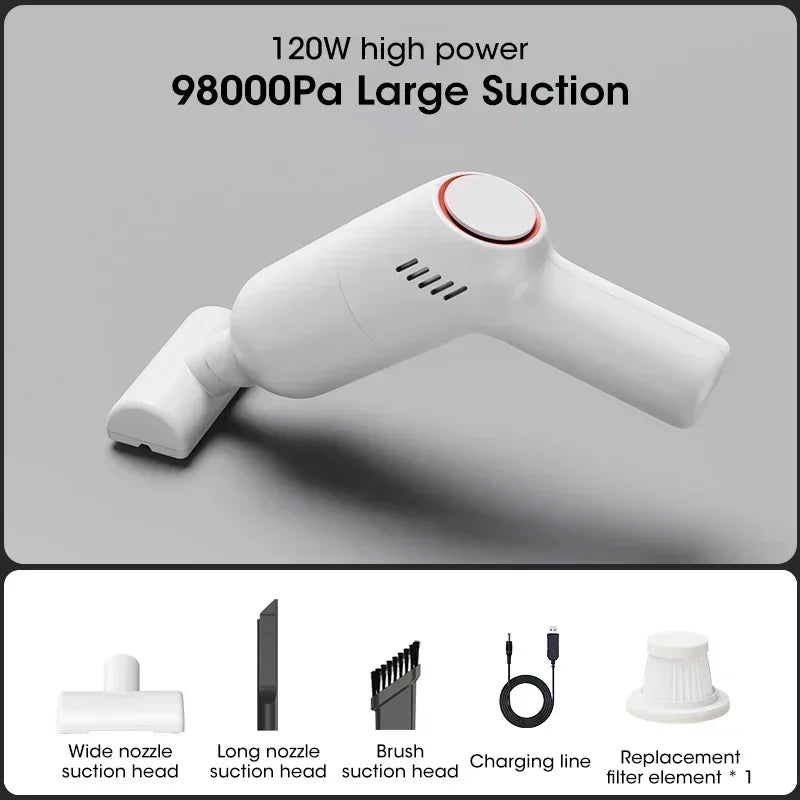 98000PA Wireless Car Vacuum Cleaner Air Blower